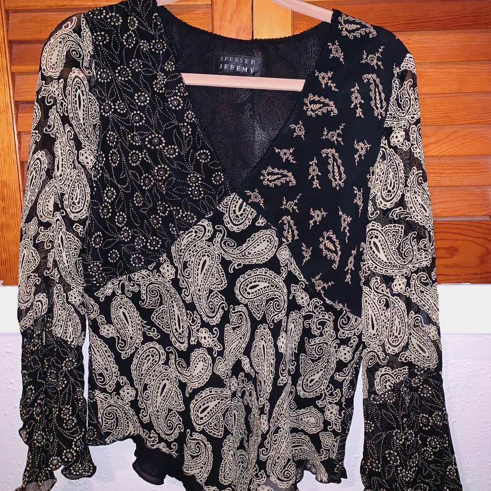 Patterned | Blouse | Long Sleeves